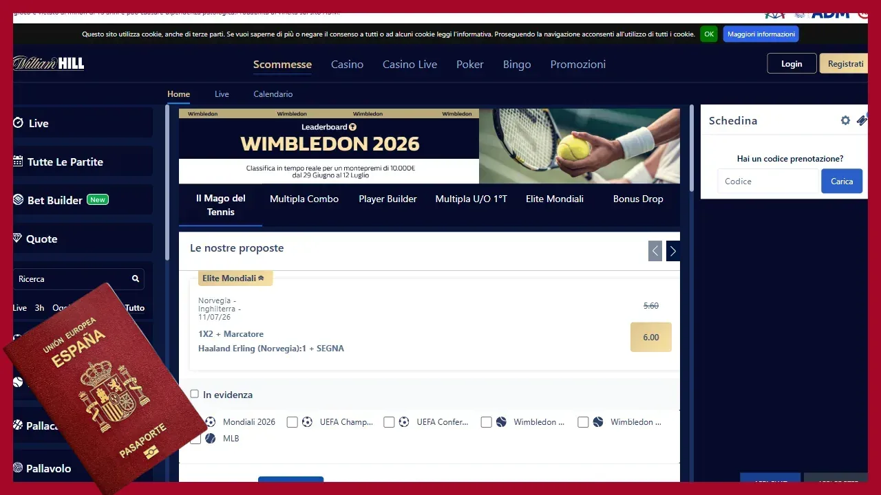 William Hill apuestas deportivas con pasaporte William Hill: casa de apuestas deportivas con verificación de pasaporte manual
